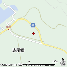 長崎県南松浦郡新上五島町赤尾郷407周辺の地図