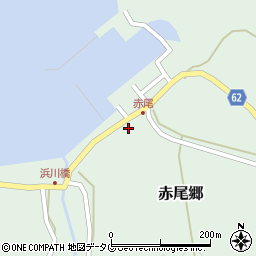 長崎県南松浦郡新上五島町赤尾郷402周辺の地図