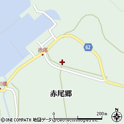 長崎県南松浦郡新上五島町赤尾郷354周辺の地図