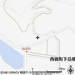 長崎県西海市西彼町下岳郷1158周辺の地図