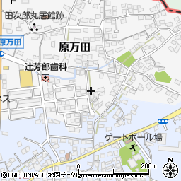 熊本県荒尾市原万田602-5周辺の地図