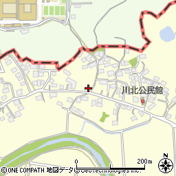 熊本県荒尾市本井手186周辺の地図