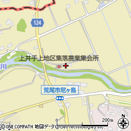 熊本県荒尾市上井手102-3周辺の地図