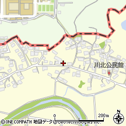 熊本県荒尾市本井手187周辺の地図