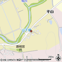 熊本県荒尾市上井手1242-2周辺の地図