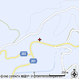 熊本県菊池市原2460周辺の地図