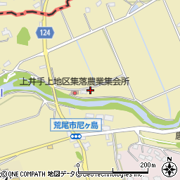熊本県荒尾市上井手102周辺の地図