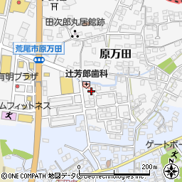 熊本県荒尾市原万田611-23周辺の地図