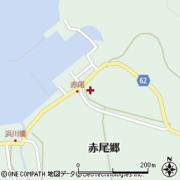 長崎県南松浦郡新上五島町赤尾郷362周辺の地図
