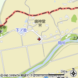 熊本県荒尾市上井手230周辺の地図