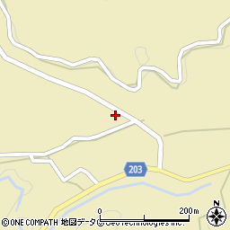 熊本県菊池市原1236周辺の地図