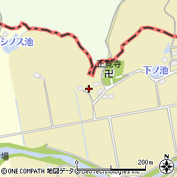 熊本県荒尾市上井手366周辺の地図