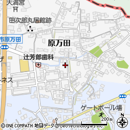 熊本県荒尾市原万田603-6周辺の地図