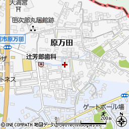 熊本県荒尾市原万田603-5周辺の地図