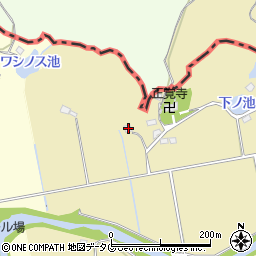 熊本県荒尾市上井手365-2周辺の地図