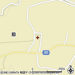 熊本県菊池市原1583周辺の地図
