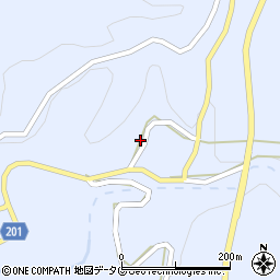 熊本県菊池市原2470周辺の地図