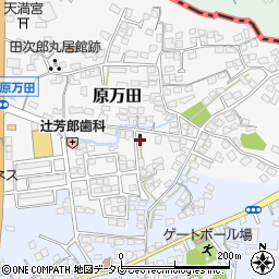 熊本県荒尾市原万田602-9周辺の地図