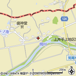 熊本県荒尾市上井手250-1周辺の地図