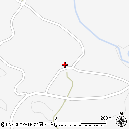 大分県竹田市久住町大字白丹5401-2周辺の地図