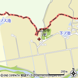 熊本県荒尾市上井手330周辺の地図