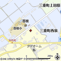 法泉庵区公民館周辺の地図