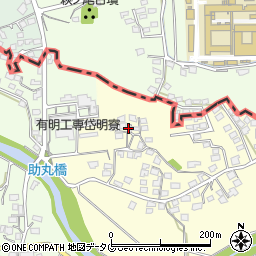 熊本県荒尾市本井手228周辺の地図