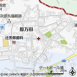 熊本県荒尾市原万田600周辺の地図