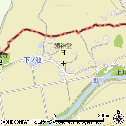 熊本県荒尾市上井手236周辺の地図