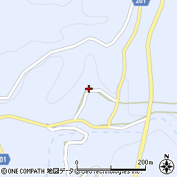 熊本県菊池市原2484周辺の地図