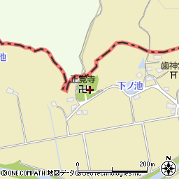 熊本県荒尾市上井手328-2周辺の地図