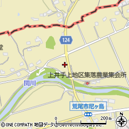 熊本県荒尾市上井手105周辺の地図