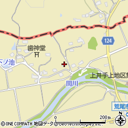 熊本県荒尾市上井手248周辺の地図