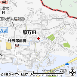 熊本県荒尾市原万田765-2周辺の地図