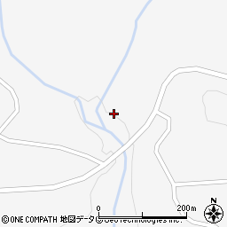 大分県竹田市久住町大字白丹1242周辺の地図