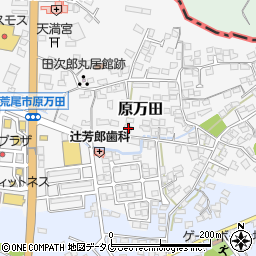 熊本県荒尾市原万田761-1周辺の地図