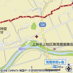 熊本県荒尾市上井手106周辺の地図