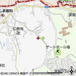 熊本県荒尾市原万田42-166周辺の地図