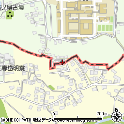 福岡県大牟田市東萩尾町250-11周辺の地図
