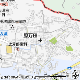 熊本県荒尾市原万田765周辺の地図