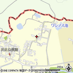 熊本県荒尾市本井手47周辺の地図