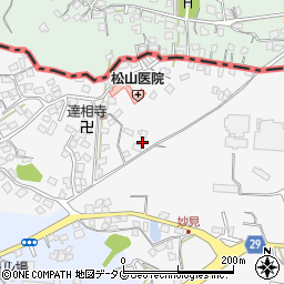 熊本県荒尾市原万田416周辺の地図