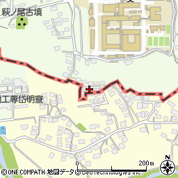 福岡県大牟田市東萩尾町250-10周辺の地図