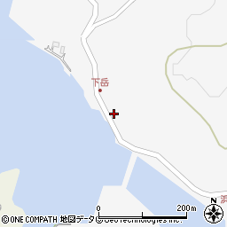 長崎県西海市西彼町下岳郷787周辺の地図