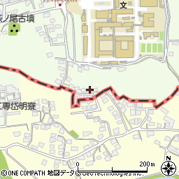 福岡県大牟田市東萩尾町250-12周辺の地図
