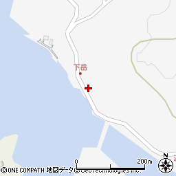 長崎県西海市西彼町下岳郷786周辺の地図