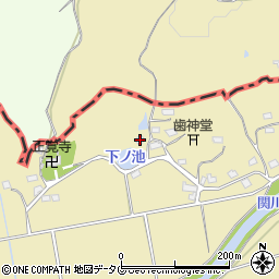 熊本県荒尾市上井手315周辺の地図