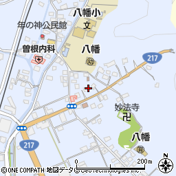 大分県佐伯市折戸周辺の地図