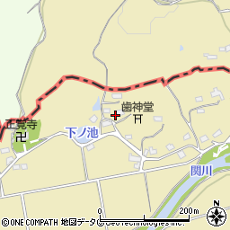 熊本県荒尾市上井手214周辺の地図