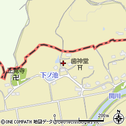 熊本県荒尾市上井手213周辺の地図